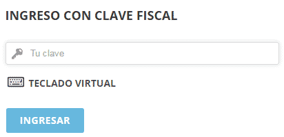 clave fiscal afip