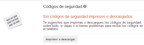 codigo seguridad gmail