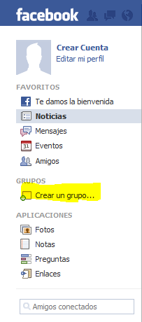 crear grupo facebook