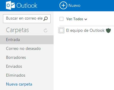 enviar correo outlook hotmail