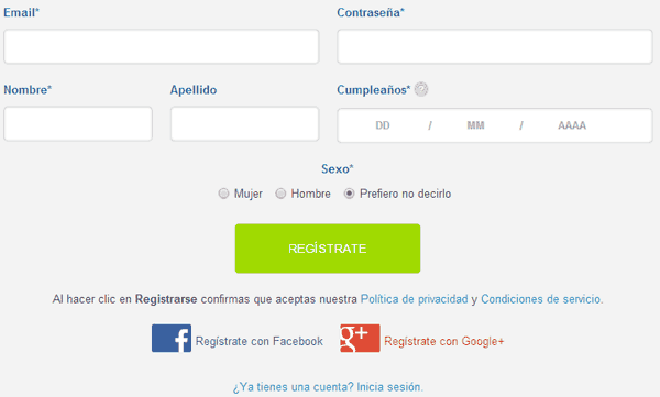 foursquare registrarse