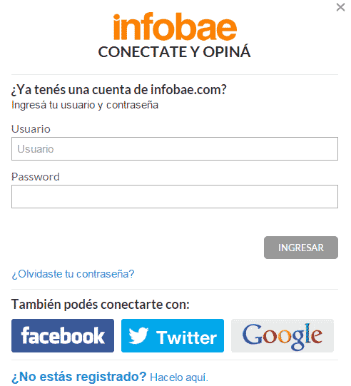 infobae conectarse