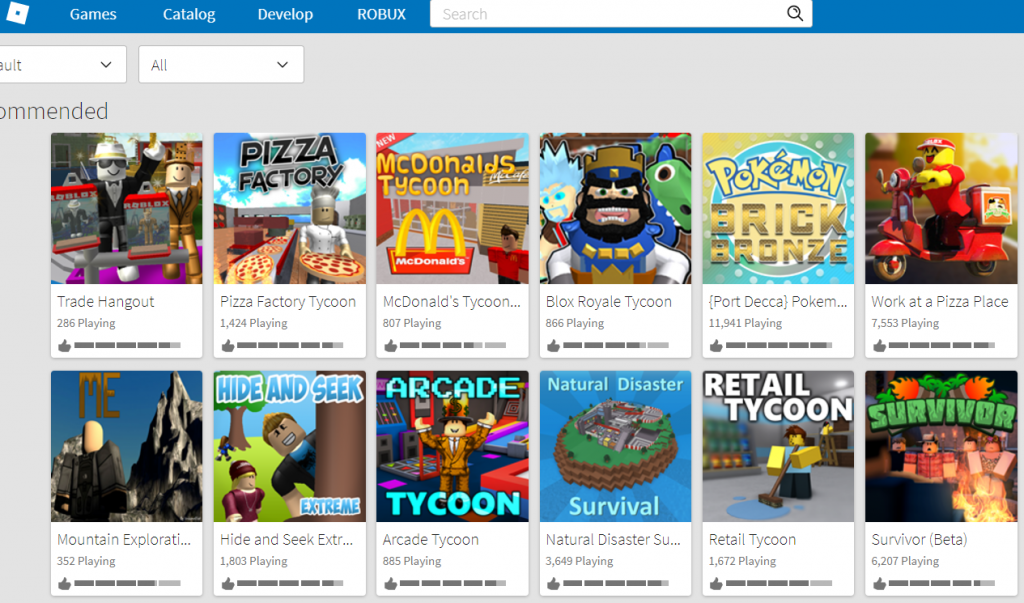 juegos de roblox