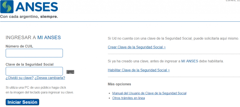 mi anses pagina de inicio