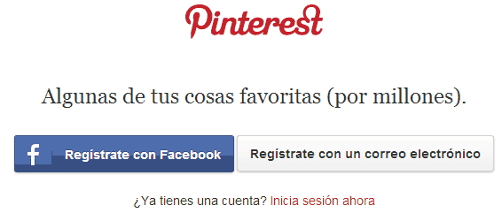 inicio pinterest