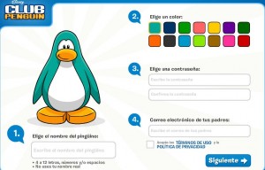 Crear pinguino club pingu