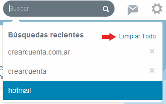 twitter borrar busqueda recientes